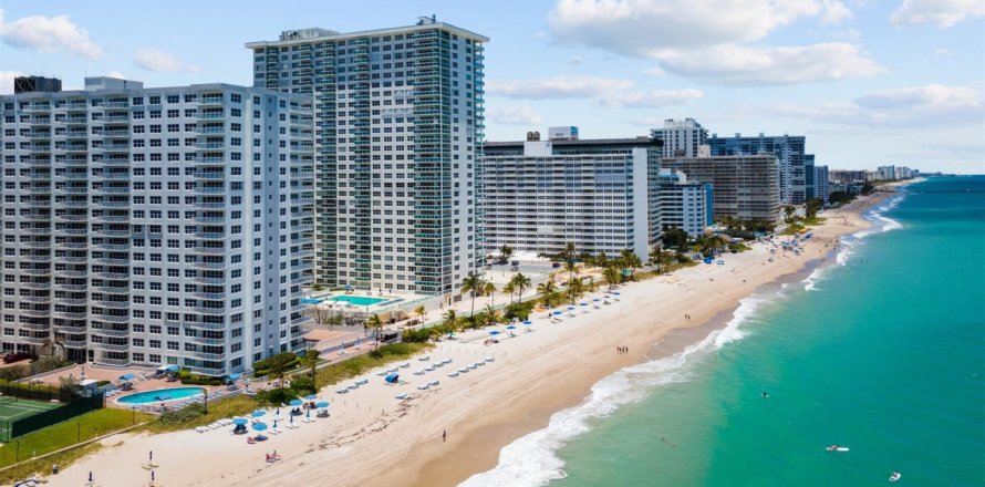 Condo à Fort Lauderdale, Floride, 1 chambre № 1070312