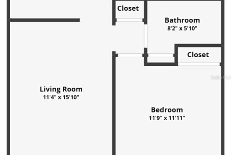 Apartment in Eustis, Florida 1 bedroom, 53.51 sq.m. № 1774637 - photo 2