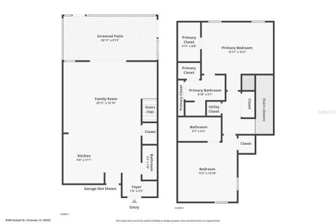 Townhouse in Orlando, Florida 2 bedrooms, 126.35 sq.m. № 1841395 - photo 21