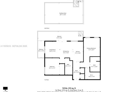 Снять в аренду кондоминиум в Майами-Бич, Флорида 2 спальни, 102.29м2, № 1995124 - фото 21