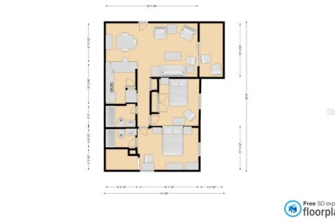Copropriété à vendre à Tarpon Springs, Floride: 2 chambres, 98.85 m2 № 2118439 - photo 23