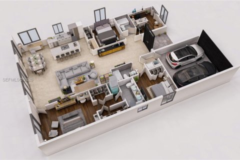 Купить виллу или дом в Форт-Лодердейл, Флорида 3 спальни, 170.75м2, № 1965845 - фото 29