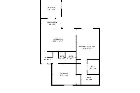 Снять в аренду кондоминиум в Хомстед, Флорида 4 комнаты, 89.19м2, № 2084208 - фото 25