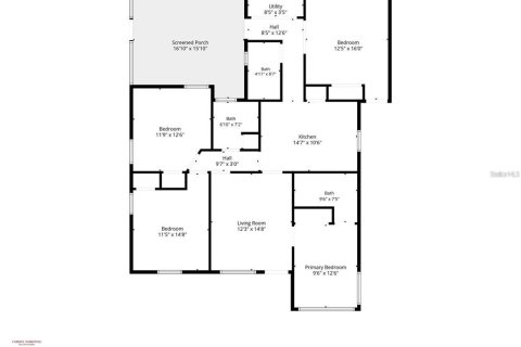 Villa ou maison à louer à Tampa, Floride: 4 chambres, 128.67 m2 № 2425298 - photo 30