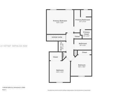 Townhouse in Homestead, Florida 3 bedrooms, 124.02 sq.m. № 2042416 - photo 24