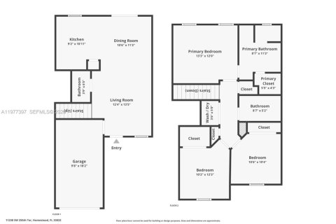 Townhouse in Homestead, Florida 3 bedrooms, 124.02 sq.m. № 2042416 - photo 25