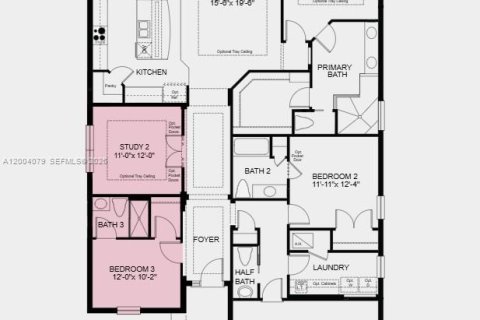 Купить виллу или дом в Порт-Сент-Луси, Флорида 3 спальни, № 2068324 - фото 2