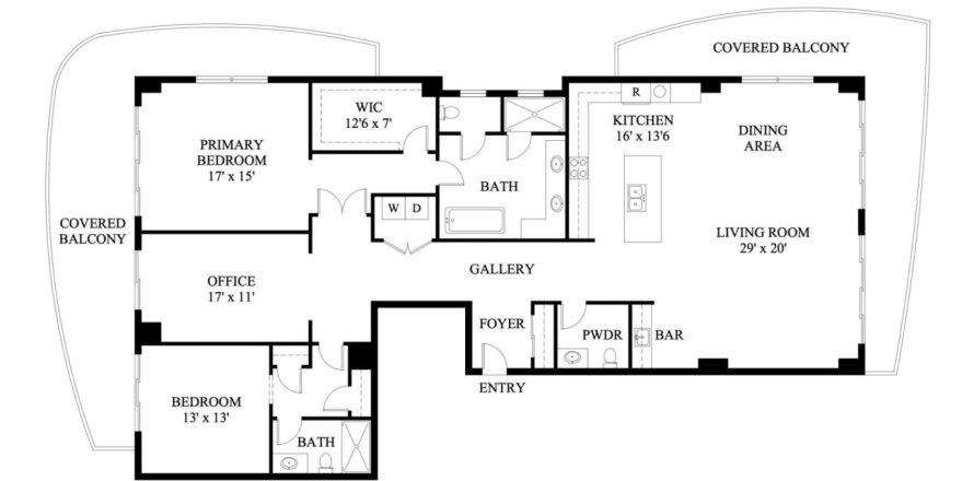 Condo in Riviera Beach, Florida, 2 bedrooms  № 1172324