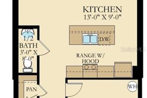 Touwnhouse à louer à Land O' Lakes, Floride: 3 chambres, 148.74 m2 № 1831787 - photo 2