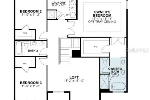 Villa ou maison à vendre à Sanford, Floride: 4 chambres, 231.23 m2 № 1841413 - photo 8