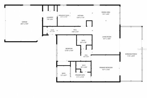 Villa ou maison à vendre à Winter Springs, Floride: 2 chambres, 152.36 m2 № 2431752 - photo 3