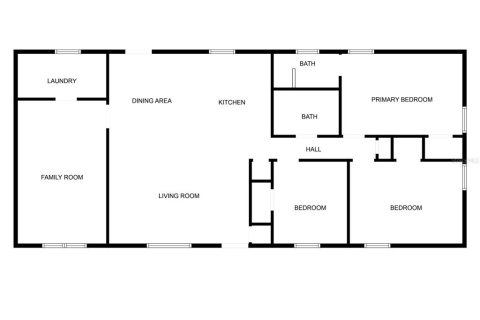 Casa en venta en Keystone Heights, Florida, 3 dormitorios, 125.7 m2 № 1911841 - foto 5