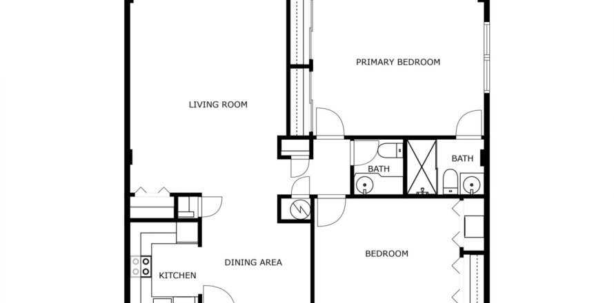 Condo in Palm Beach, Florida, 2 bedrooms  № 1079286