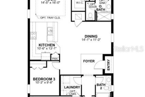 House in Port Charlotte, Florida 3 bedrooms, 142.14 sq.m. № 1832629 - photo 11