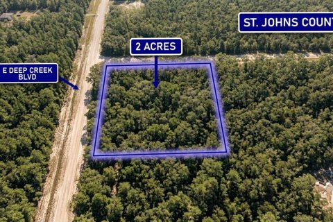 Terreno en Hastings, Florida № 2165561