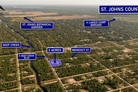 Terreno en venta en Hastings, Florida № 2165561 - foto 5