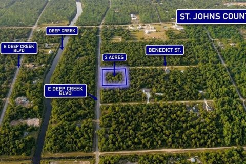 Terreno en venta en Hastings, Florida № 2165561 - foto 3