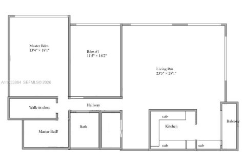 Condo in Hollywood, Florida, 2 bedrooms  № 1937021 - photo 23