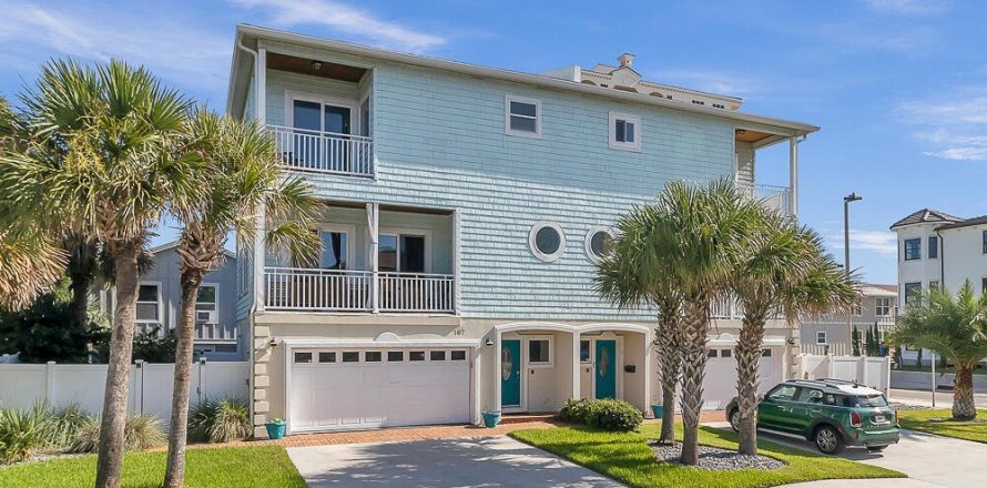 Villa ou maison à Jacksonville Beach, Floride 3 chambres, 177.72 m2 № 838905