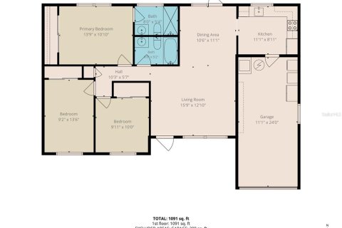 Villa ou maison à vendre à Sunrise, Floride: 3 chambres, 109.53 m2 № 2389057 - photo 26
