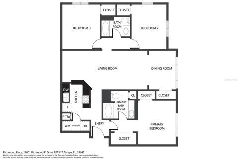 Copropriété à vendre à Tampa, Floride: 3 chambres, 132.76 m2 № 1914485 - photo 25
