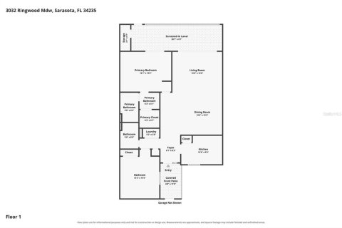 Townhouse in Sarasota, Florida 2 bedrooms, 120.87 sq.m. № 2379577 - photo 28