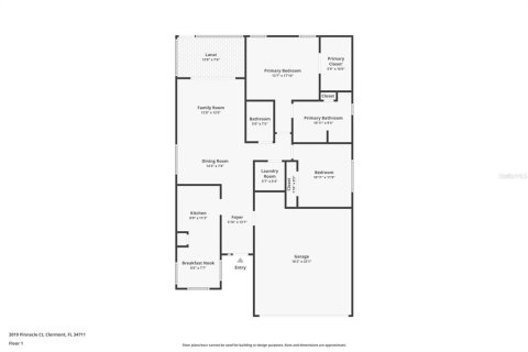 Villa ou maison à vendre à Clermont, Floride: 2 chambres, 116.41 m2 № 2437149 - photo 11