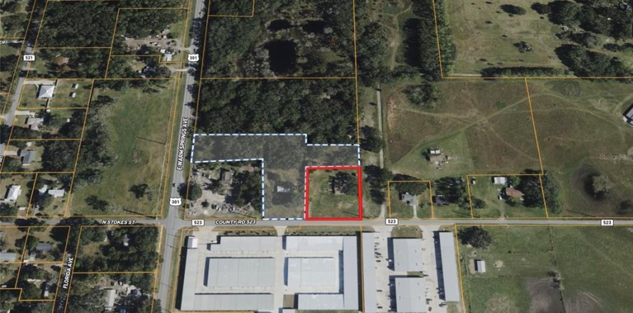 Immobilier commercial à Wildwood, Floride 167.22 m2 № 1916502