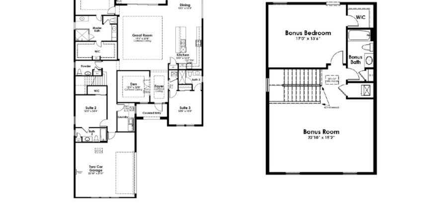 House floor plan «House», 4 bedrooms in Cresswind Lakewood Ranch