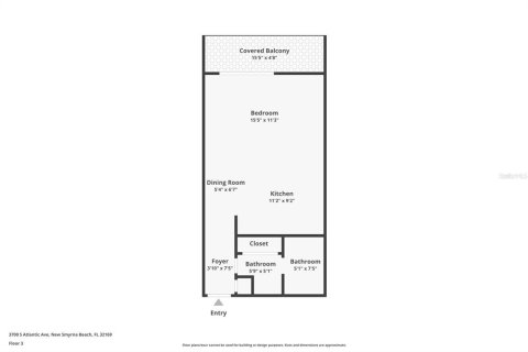 Condominio en venta en New Smyrna Beach, Florida, 1 dormitorio, 42.64 m2 № 2202567 - foto 20