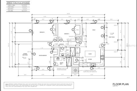 House in Lake Panasoffkee, Florida 3 bedrooms, 102.38 sq.m. № 1534187 - photo 8
