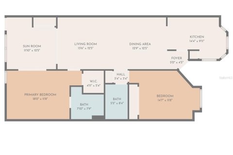 Condominio en venta en Port Richey, Florida, 2 dormitorios, 108.79 m2 № 2211023 - foto 8