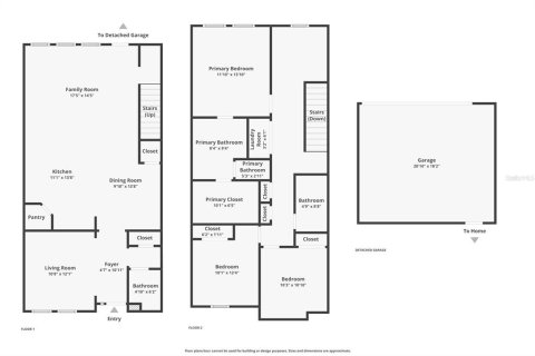 Townhouse in Winter Garden, Florida 3 bedrooms, 172.15 sq.m. № 1801675 - photo 27