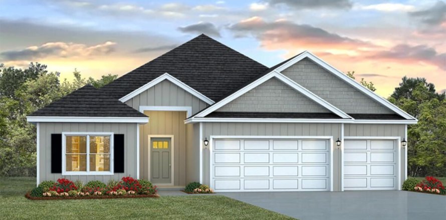 Дом в Titus Park Phase II в Панама, Флорида 4 комнаты, 231м2 № 657584