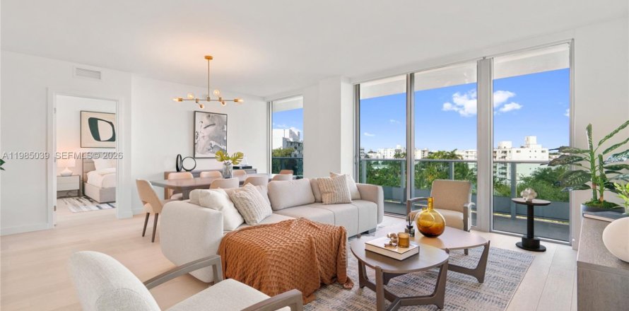 Condo à Bay Harbor Islands, Floride, 2 chambres  № 2242607