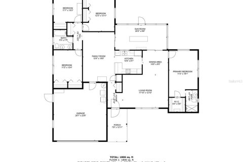 House in Dunedin, Florida 4 bedrooms, 162.86 sq.m. № 1901538 - photo 2
