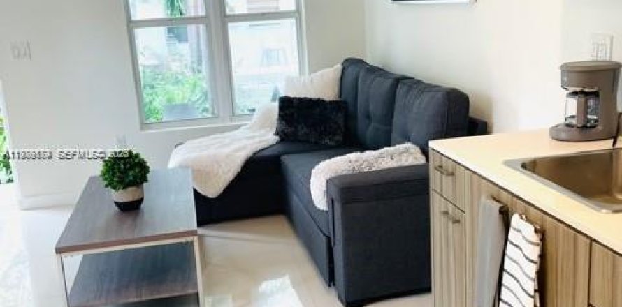 Кондоминиум с 1 спальней в Майами-Бич, Флорида № 2051826