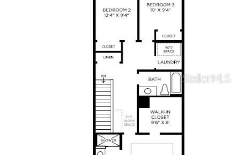 Adosado en venta en Winter Garden, Florida, 3 dormitorios, 172.52 m2 № 2132084 - foto 3