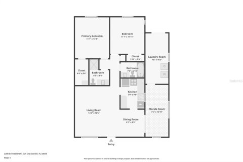 Condo in Sun City Center, Florida, 2 bedrooms  № 1844404 - photo 21