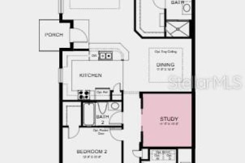 Villa ou maison à vendre à Winter Garden, Floride: 2 chambres, 140.75 m2 № 2321747 - photo 7