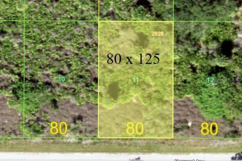 Land in Port Charlotte, Florida № 2163013