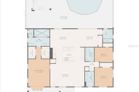 House in Altamonte Springs, Florida 5 bedrooms, 323.49 sq.m. № 2101091 - photo 11
