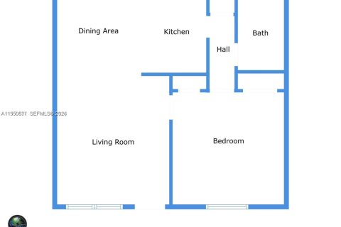 Снять в аренду кондоминиум в Холливуд, Флорида 1 спальня, 55м2, № 2008290 - фото 23