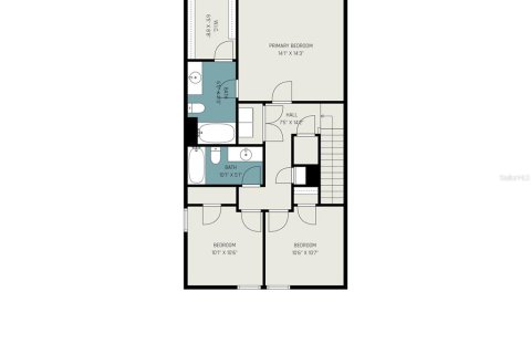 House in Gibsonton, Florida 3 bedrooms, 132.01 sq.m. № 2227115 - photo 30