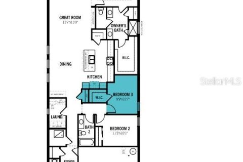House in Parrish, Florida 3 bedrooms, 166.02 sq.m. № 1876504 - photo 2