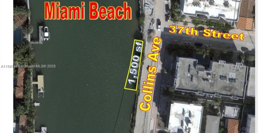 Terreno en Miami Beach, Florida № 1939621