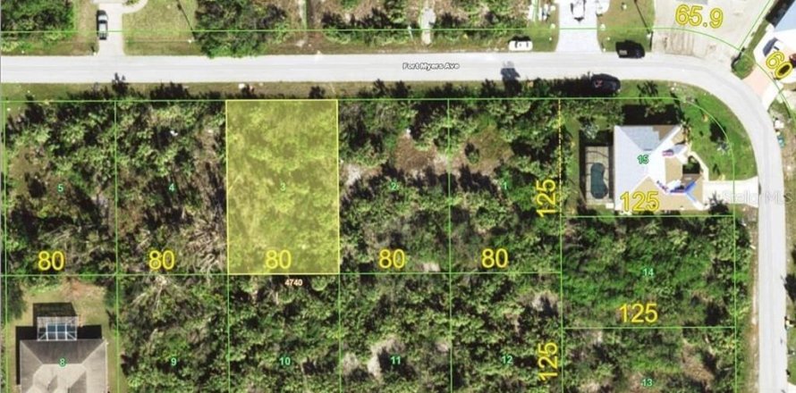 Terrain à Port Charlotte, Floride № 2232764
