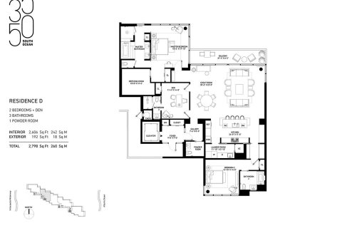Copropriété à vendre à Palm Beach, Floride: 2 chambres, 242.1 m2 № 929857 - photo 1