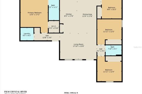 Villa ou maison à vendre à Ocala, Floride: 4 chambres, 146.6 m2 № 1546734 - photo 2