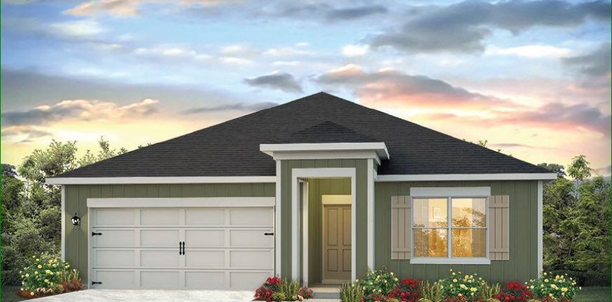 House in Laurel Hill, Florida 4 bedrooms, 166.02 sq.m. № 562034